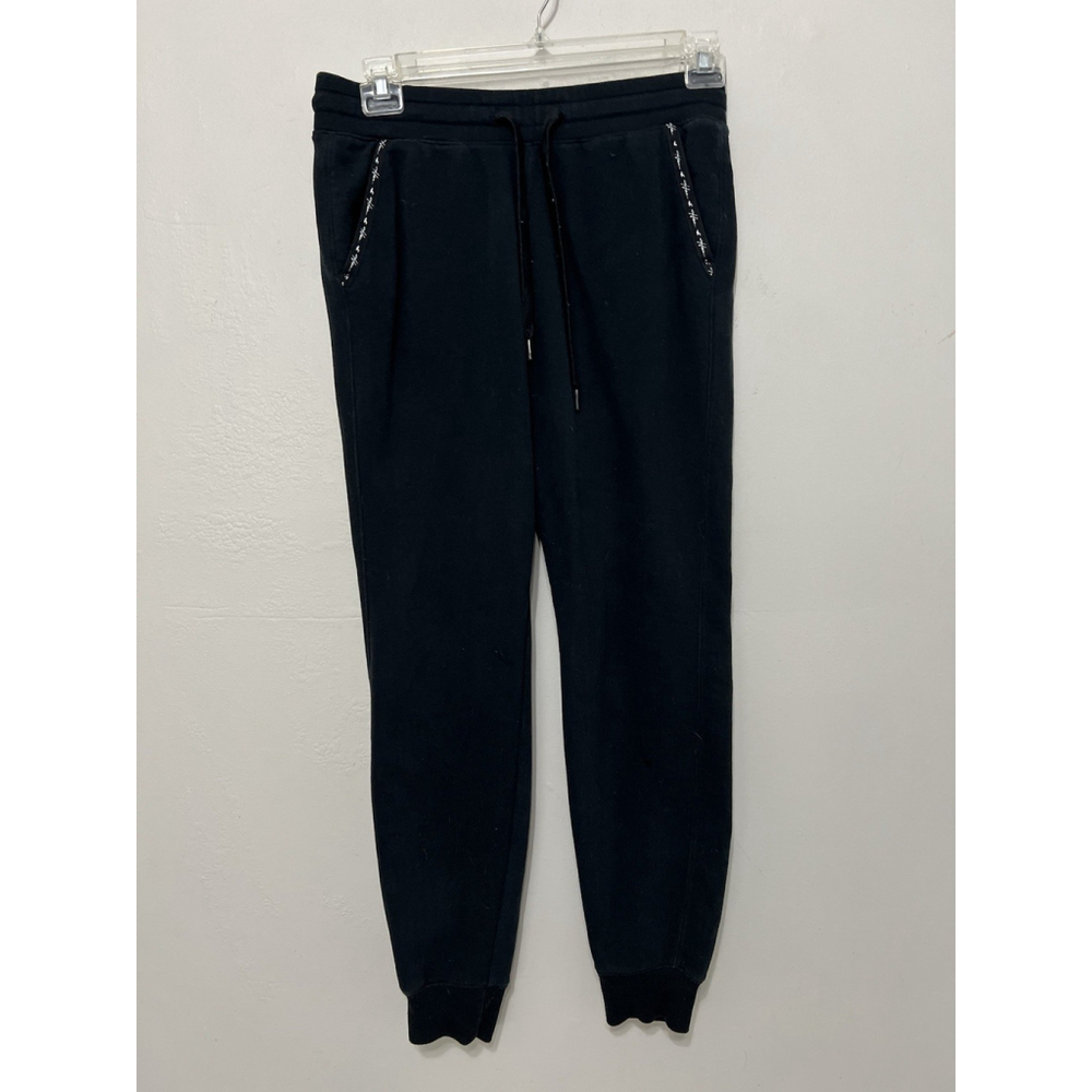 Hollister Black Y2K Logo Tape Piping Joggers Men’s Size Medium‎